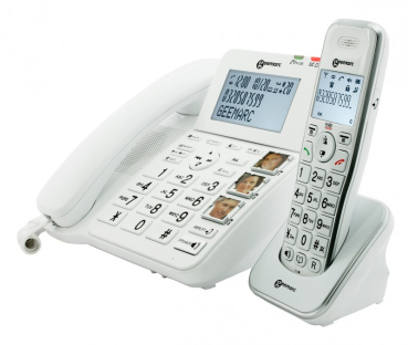 Amplidect Combi 295 Telefon Anrufbeantworter Zusatzhörer Schwerhörige Senioren